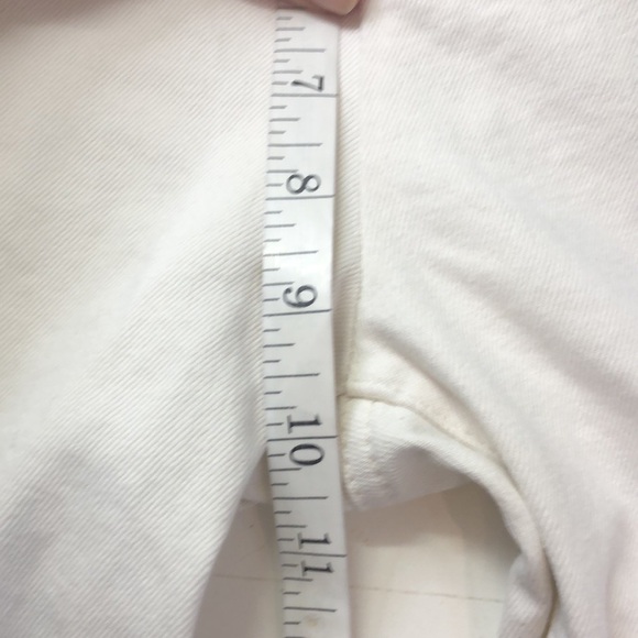 CUSTOMIZED Massimo Dutti Cropped Wide Leg Jeans, size 8 - Picture 11 of 16